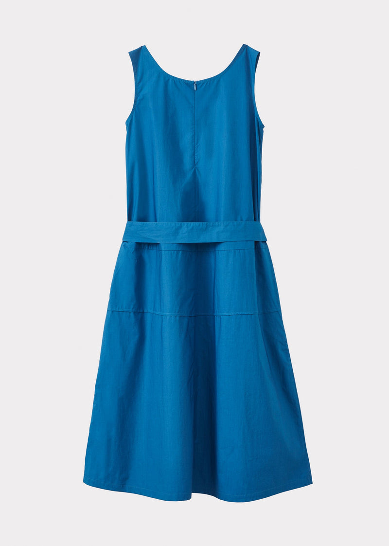 WOMAN A-LINE DRESS - TURQUOISE