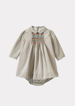 MARS BABY DRESS - GREY