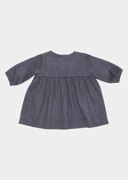 Bogda Baby Dress - Charcoal Melange